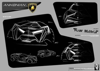 Illustration for article titled Lamborghini Akonian: Concept Photos
